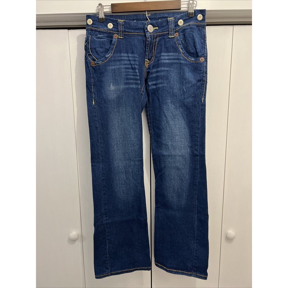 VTG Y2K True Religion Size 29 Women's Jeans w/Suspender Buttons, MADE IN USA